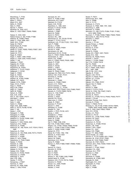 Author Index - European Heart Journal