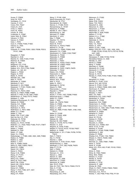 Author Index - European Heart Journal