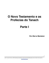 O Novo Testamento e as Profecias do Tanach Parte I - TorahViva