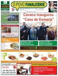 Cavaco inaugurou “Casa de Esmeriz” - O Povo Famalicense