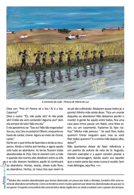 ano 10 • nº 22 • anual • 2009 - Alma Alentejana