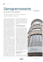 Oprogramowanie - d'accord broadcasting solutions gmbh