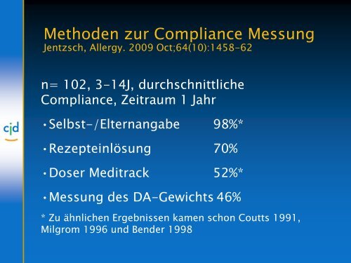 Vortrag: Asthma bronchiale - Deutsche Akademie für ...