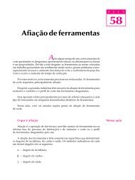 58. Afiação de ferramentas