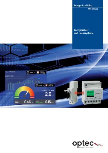 Energiezähler und -messsysteme - Optec AG