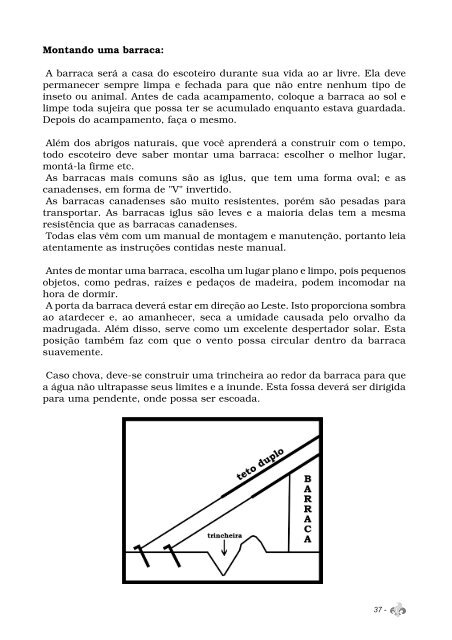 Manual para a Segunda Classe.