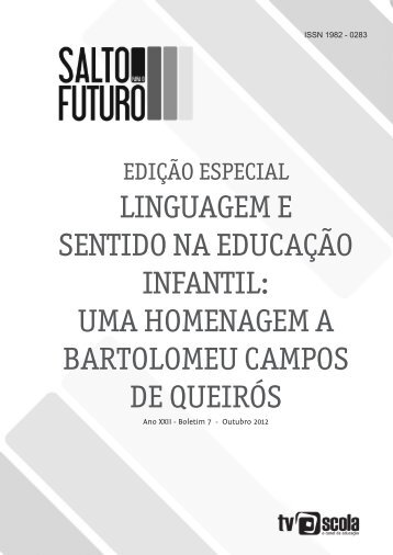 Linguagem e sentido na Educação Infantil: uma ... - TV Brasil