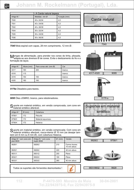 Catalogo completo - jomro