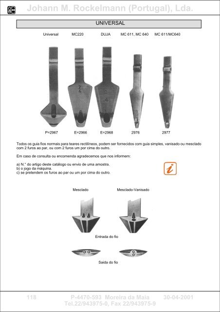 Catalogo completo - jomro