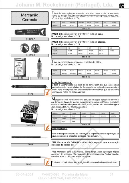 Catalogo completo - jomro