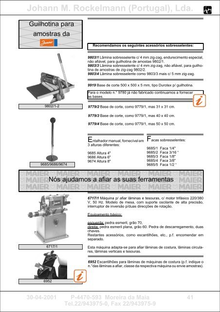 Catalogo completo - jomro