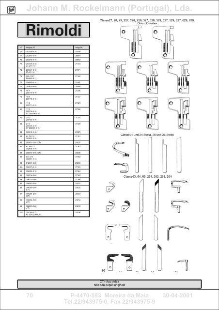 Catalogo completo - jomro