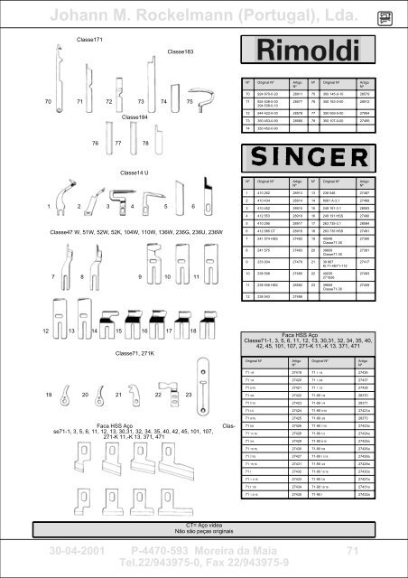 Catalogo completo - jomro