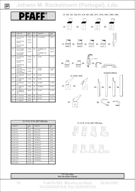 Catalogo completo - jomro