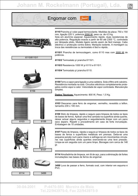 Catalogo completo - jomro