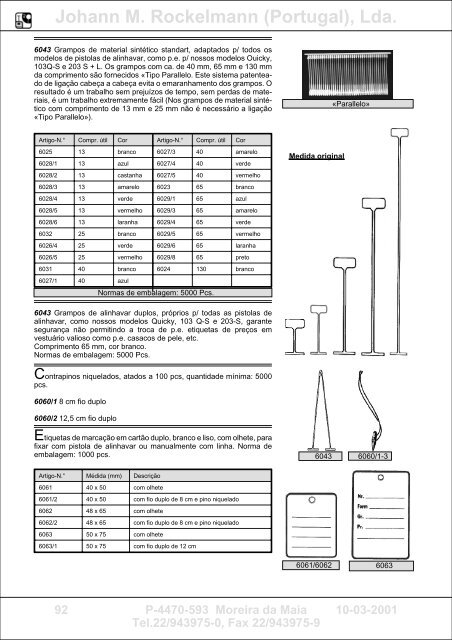 Catalogo completo - jomro