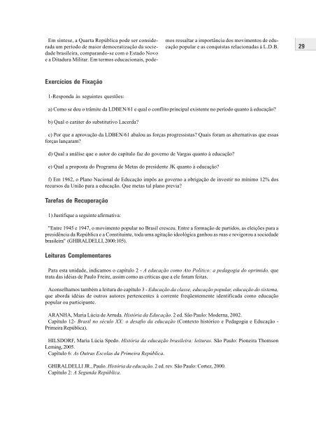 Historia da Educação Brasileira.p65 - Universidade Castelo Branco