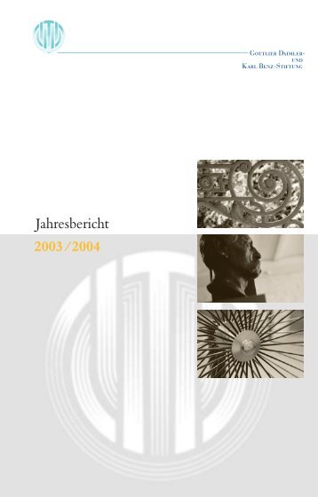 als PDF (4,2 MB) - Daimler und Benz Stiftung