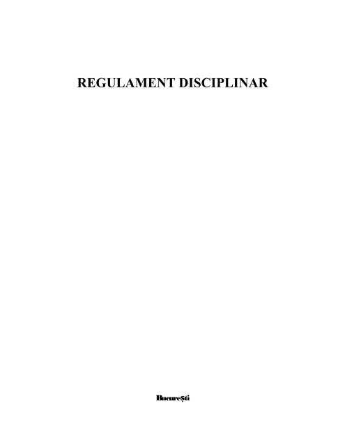 Regulament disciplinar - FRF-AJF.ro