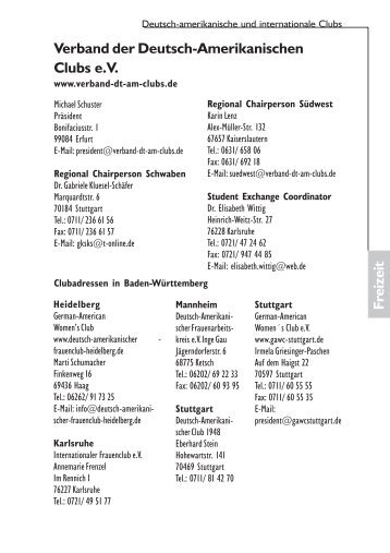 Freizeit Verband der Deutsch-Amerikanischen Clubs e.V. - d.a.i.