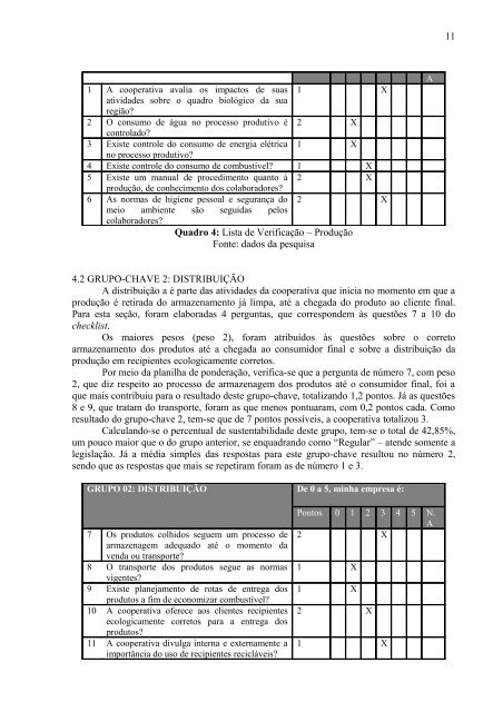 ANÁLISE DE SUSTENTABILIDADE: Estudo de caso em ... - Engema