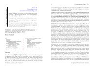 Mikrotypographie-Regeln, Teil I - Dante eV