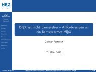 LATEX ist nicht barrierefrei â Anforderungen an ein barrierearmes ...