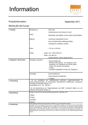 100604 Datenblatt 3D Furnier dt.