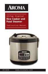 Rice Cooker and Food Steamer - Aroma Housewares