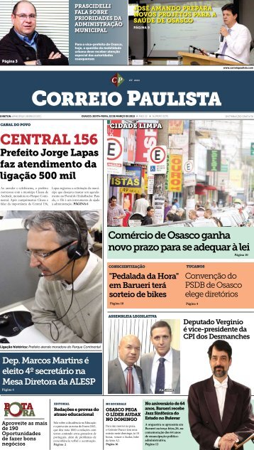 Redações e provas do atraso educacional - Correio Paulista