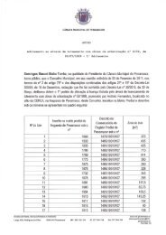 Aditamento ao Alvará de Loteamento nº2/1989 - Câmara Municipal ...