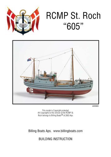 RCMP St. Roch “605” - Billing Boats