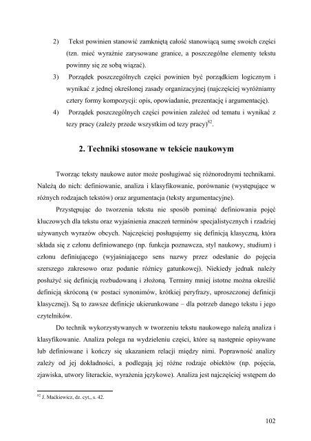 Wojciech Cichosz METODOLOGIA Elementarz Studenta