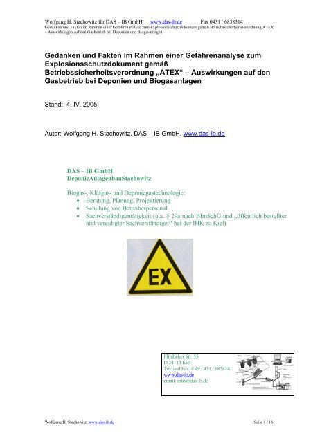 als pdf - file (doc-Version) - IB GmbH