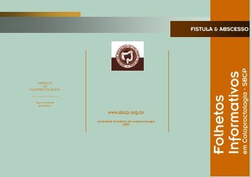 Fistula e Abscesso (cor - Sociedade Brasileira de Coloproctologia