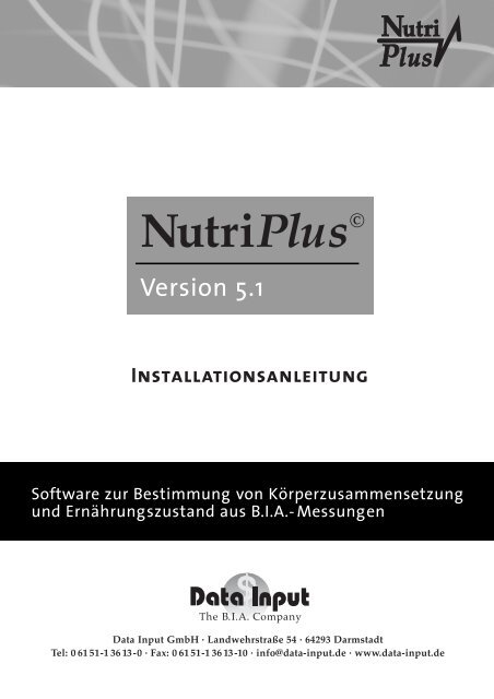 NutriPlus© - Data-input.de