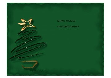 menus navidad entrevinos centro - Taberna Entrevinos Almería