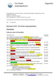Protokoll for styremøte 2/2012