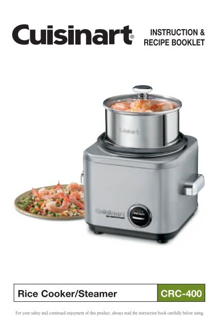 Cuisinart Rice Cooker CRC 400 + 800 