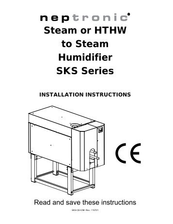 Steam or HTHW to Steam Humidifier SKS Series - Humidity Solutions