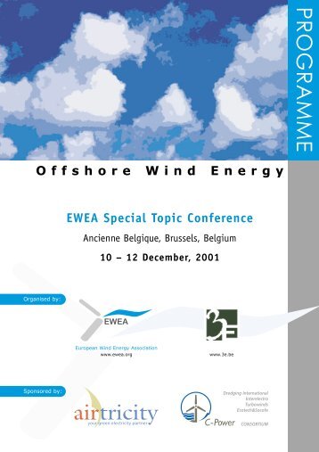 Offshore Wind Energy – EWEA Special Topic Conference