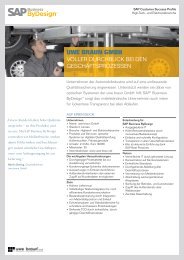 UWE BRAUN GMBH - SAP Business ByDesign