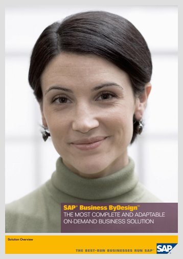 SAPÂ® Business ByDesignâ¢ - Data One GmbH