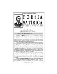 POESIA SATÍRICA, Gregório de Matos - LiteraPiauí