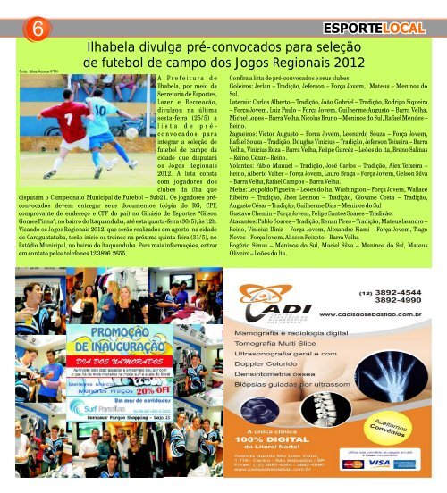 Esporte Local edição 114 - Jornal Esporte Local