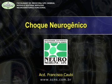 Choque Neurogênico - Dr. Gerardo Cristino