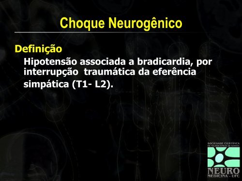 Choque Neurogênico - Dr. Gerardo Cristino