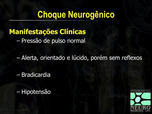 Choque Neurogênico - Dr. Gerardo Cristino