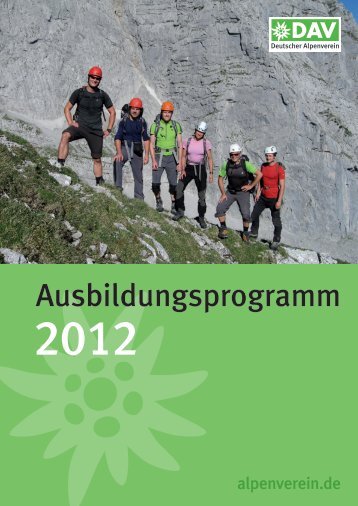 Ausbildungsprogramm - DAV Reutlingen