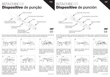 Dispositivo de punción Dispositivo de punção